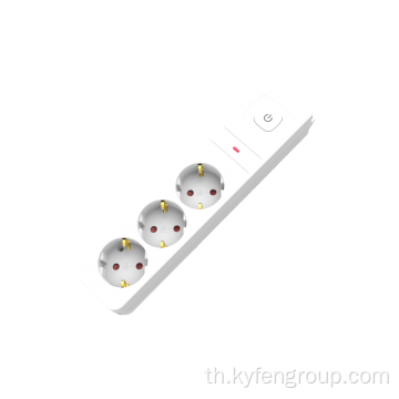 ปุ่มเพาเวอร์ 3 ช่องทางพร้อมป้องกันโอเวอร์โหลด